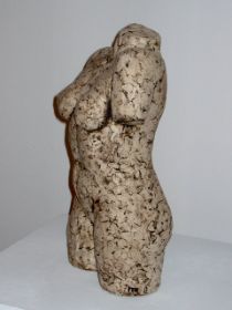 Torso Frau Keramik