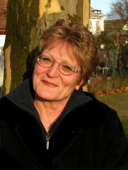 Monika Rebhan im Atelier